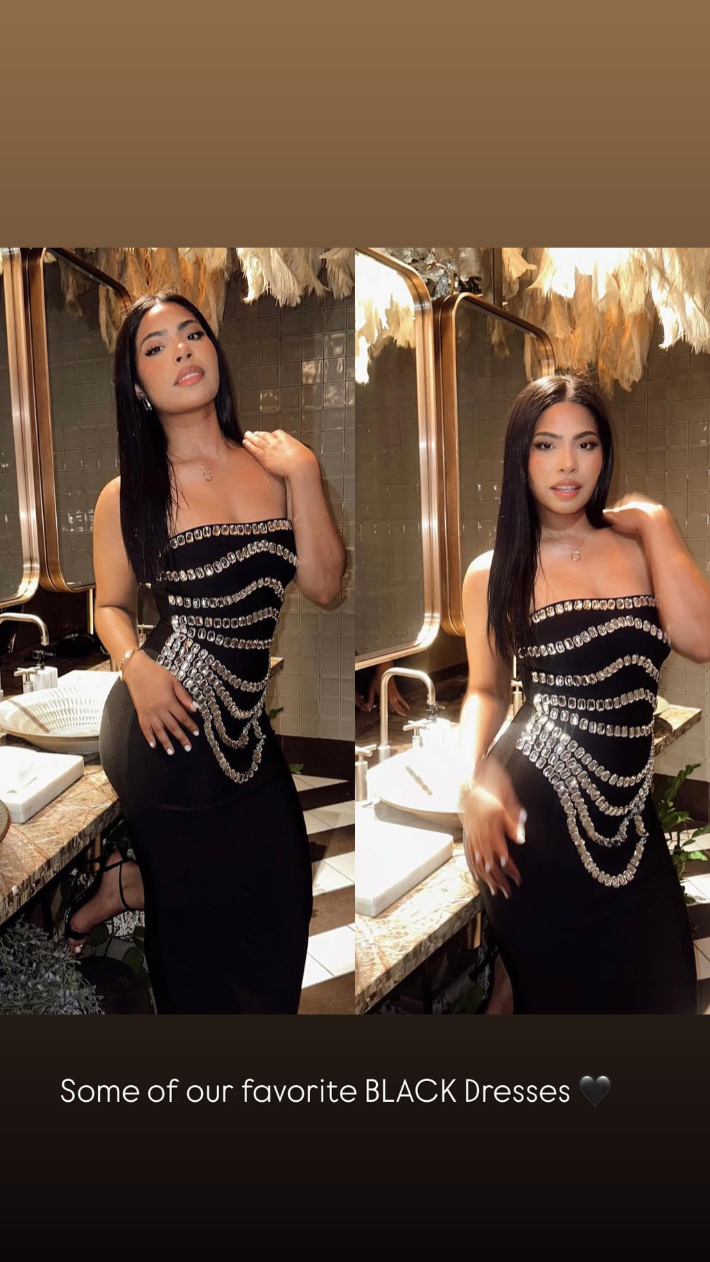 Lana Crystal Dress