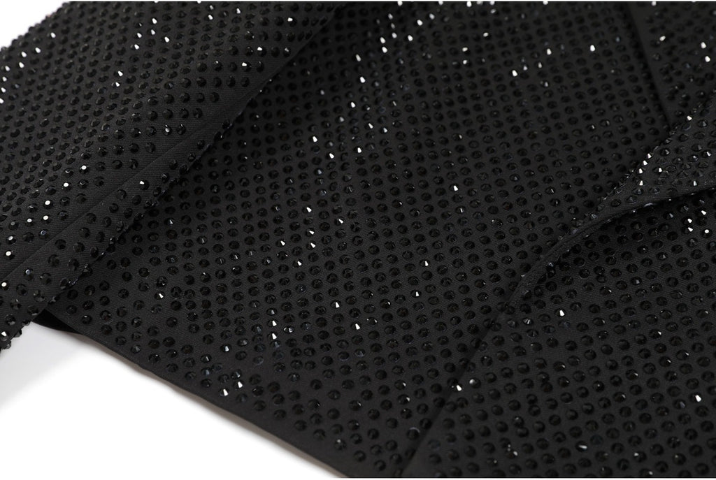 Bedazzled Cropped Blazer