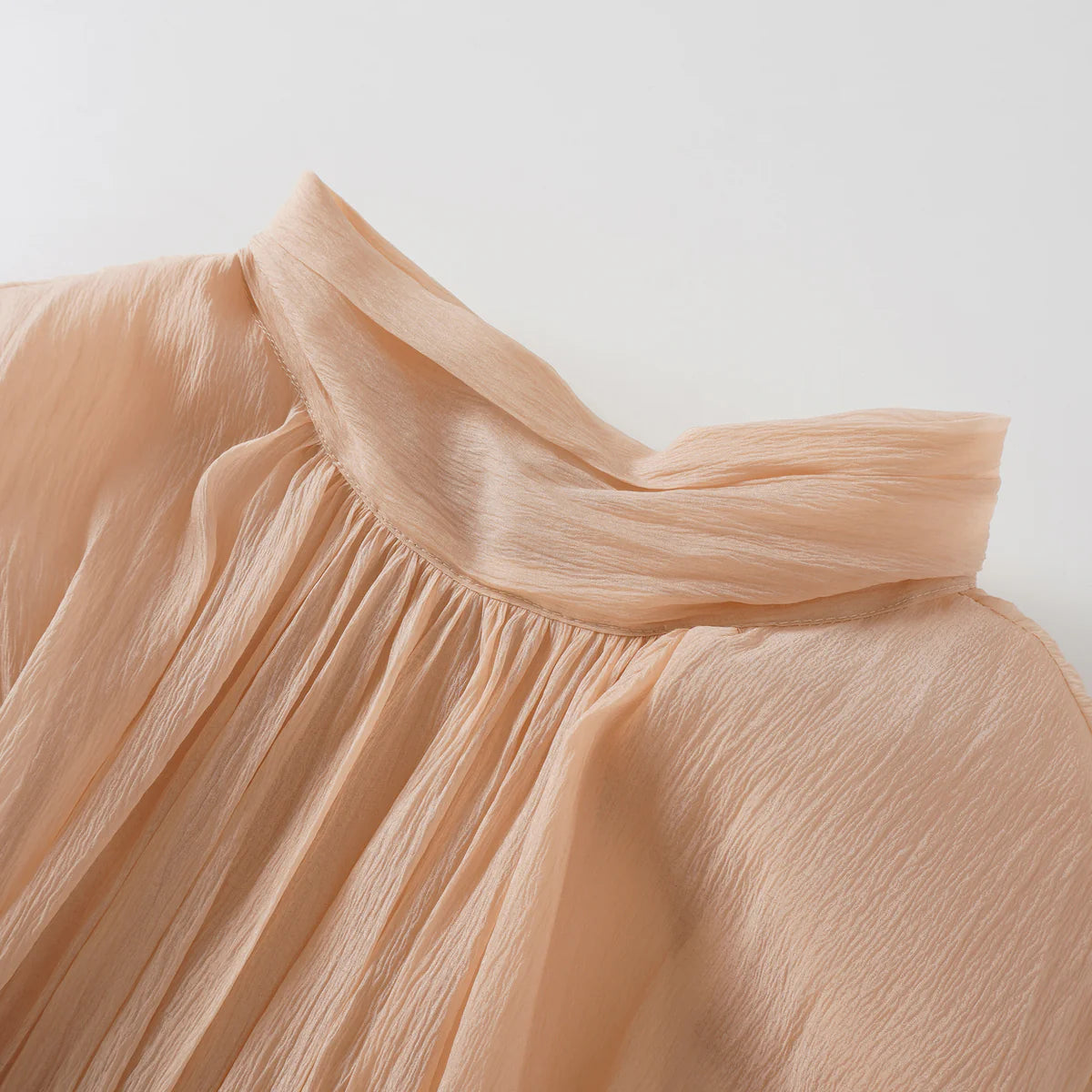 Téa cinched-waist floral-appliqué panelled mini dress