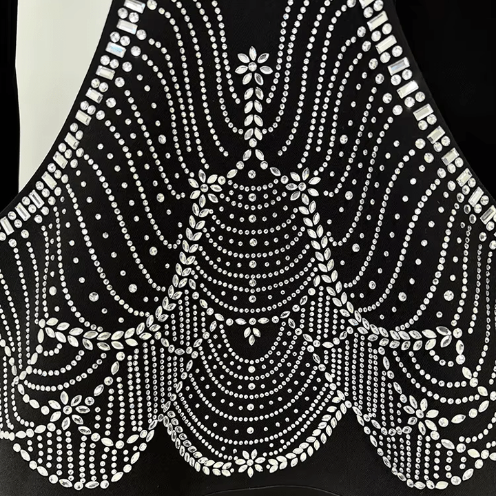 Averis Rhinestone Blazer & Pants Set