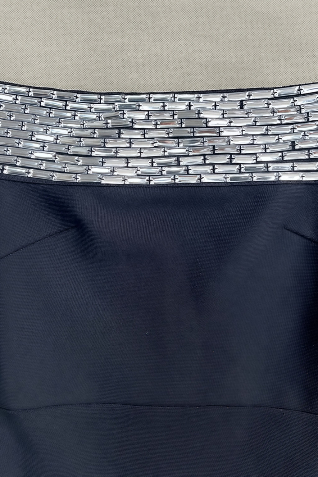Wyran Diamond Black Bandage Maxi Dress