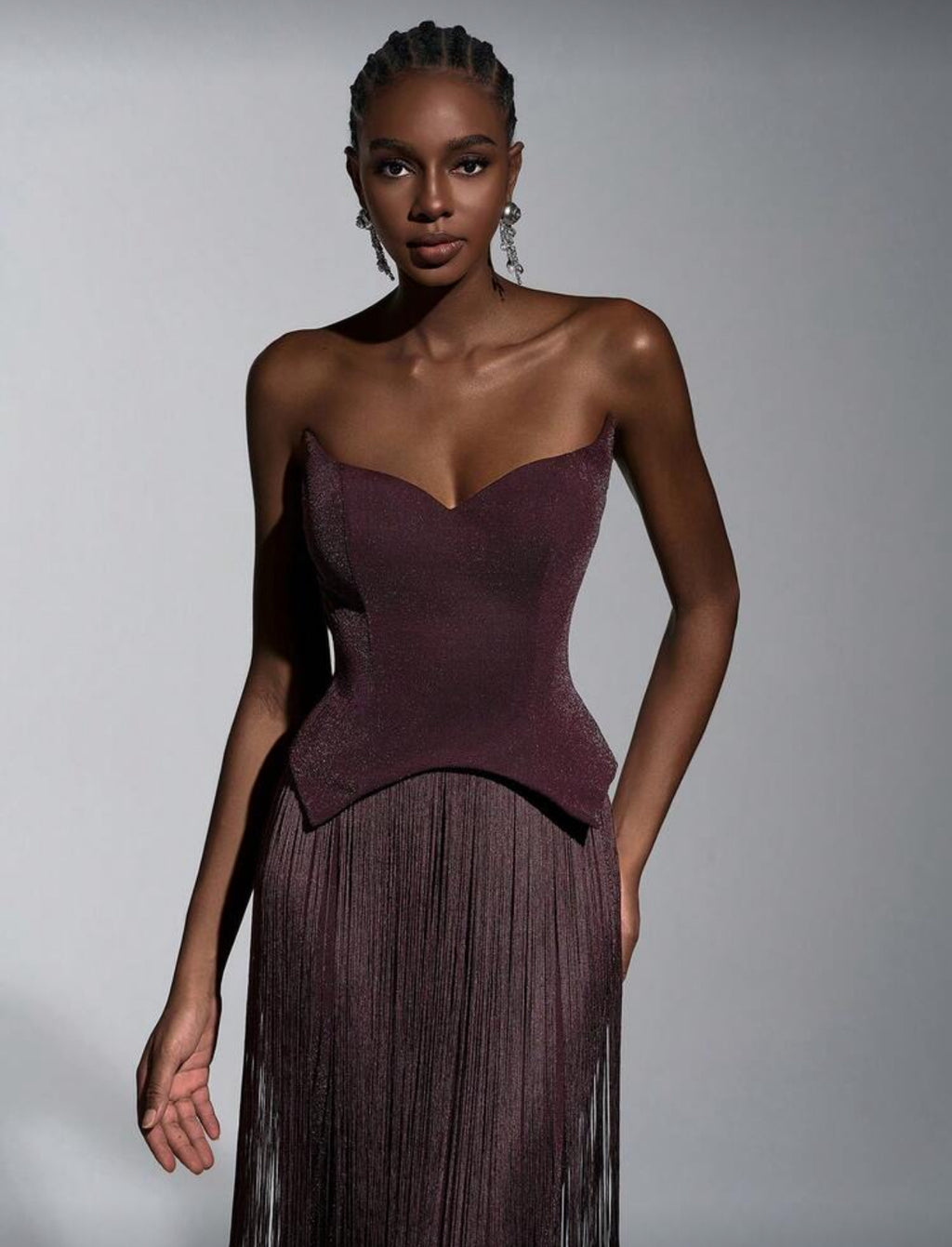 Eli Elegant Sexy Knit Glitter Bodycon Dress
