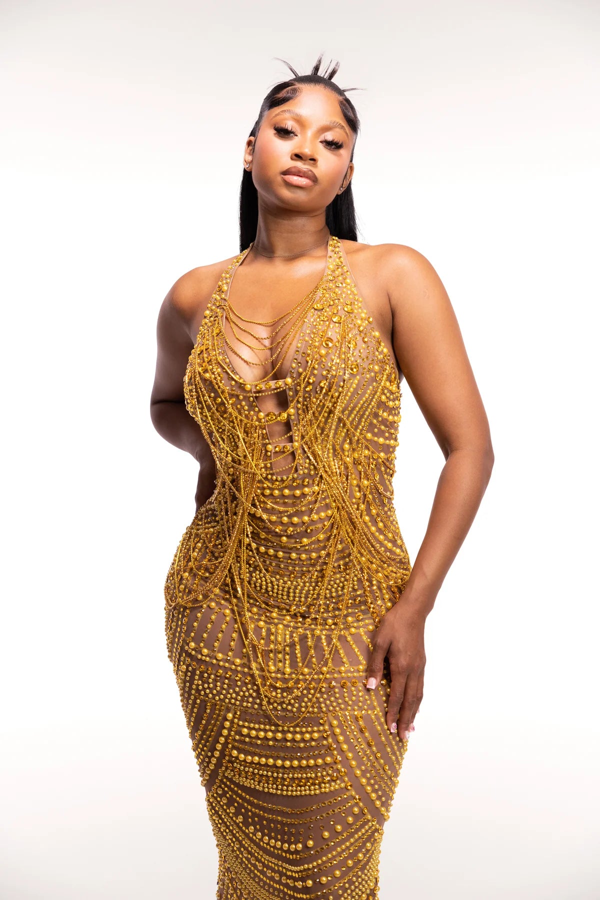 MIDAS TOUCH MAXI DRESS