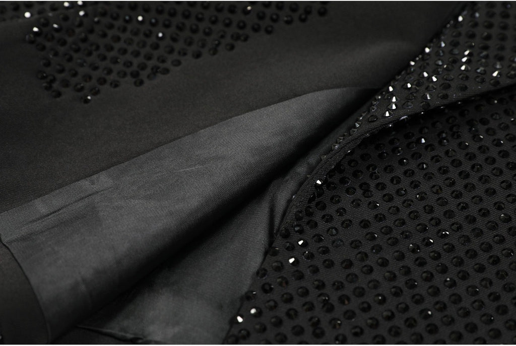 Bedazzled Cropped Blazer
