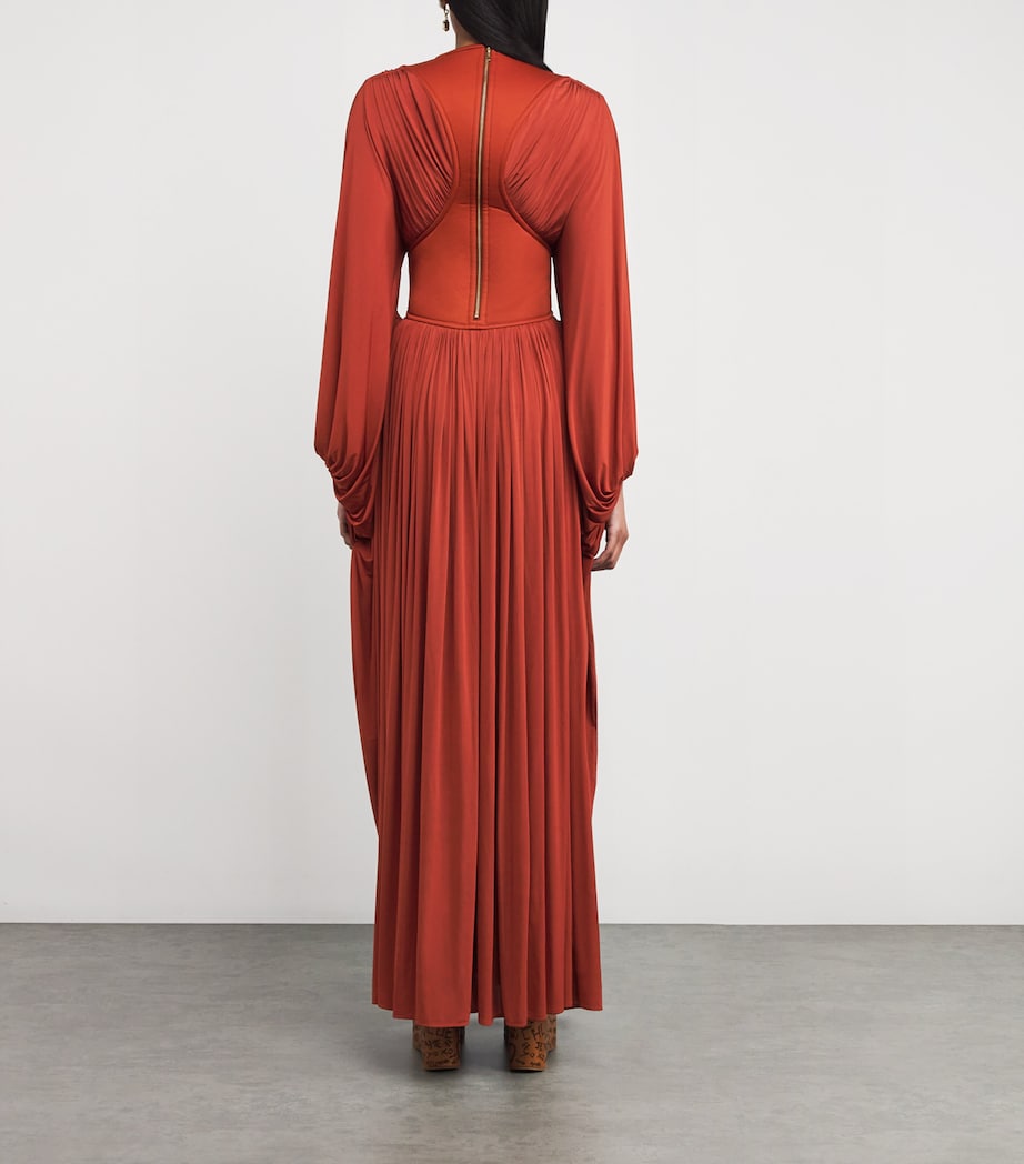 Batwing Illuminated Maxi Dress