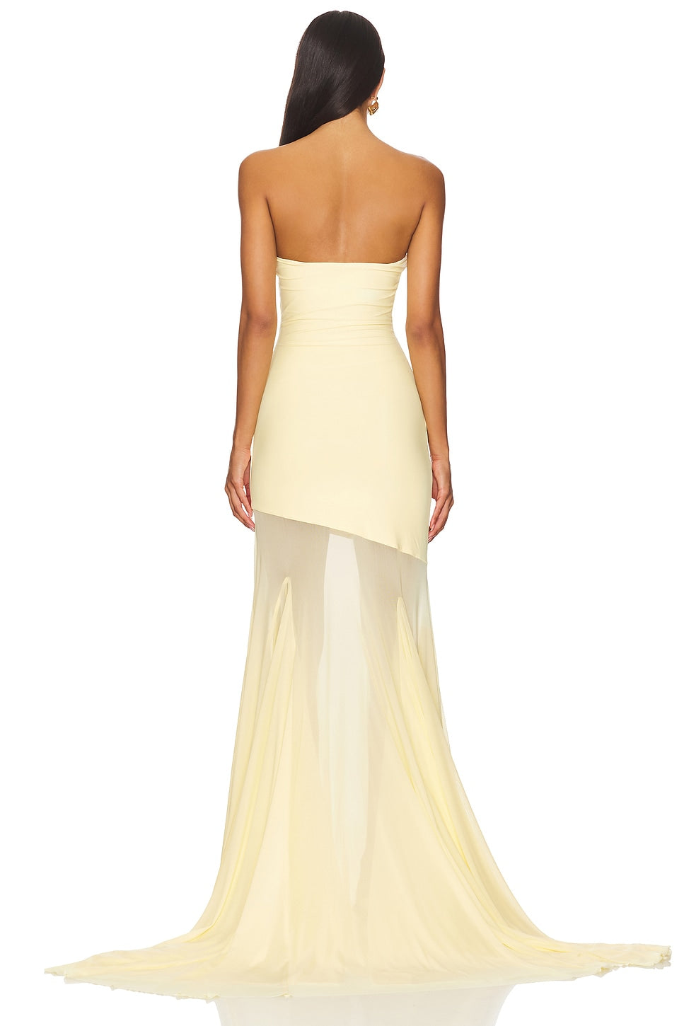 Dahlia Gown in Butter Yellow