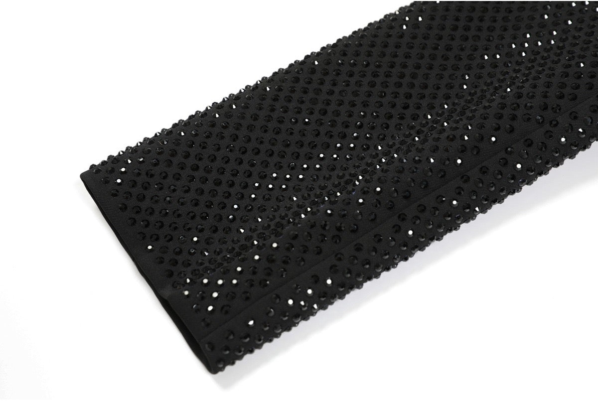 Bedazzled Cropped Blazer