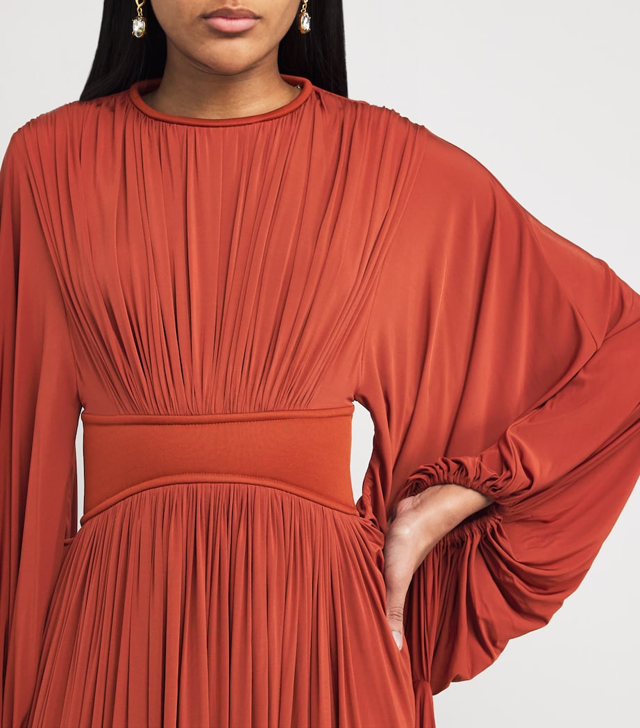 Batwing Illuminated Maxi Dress