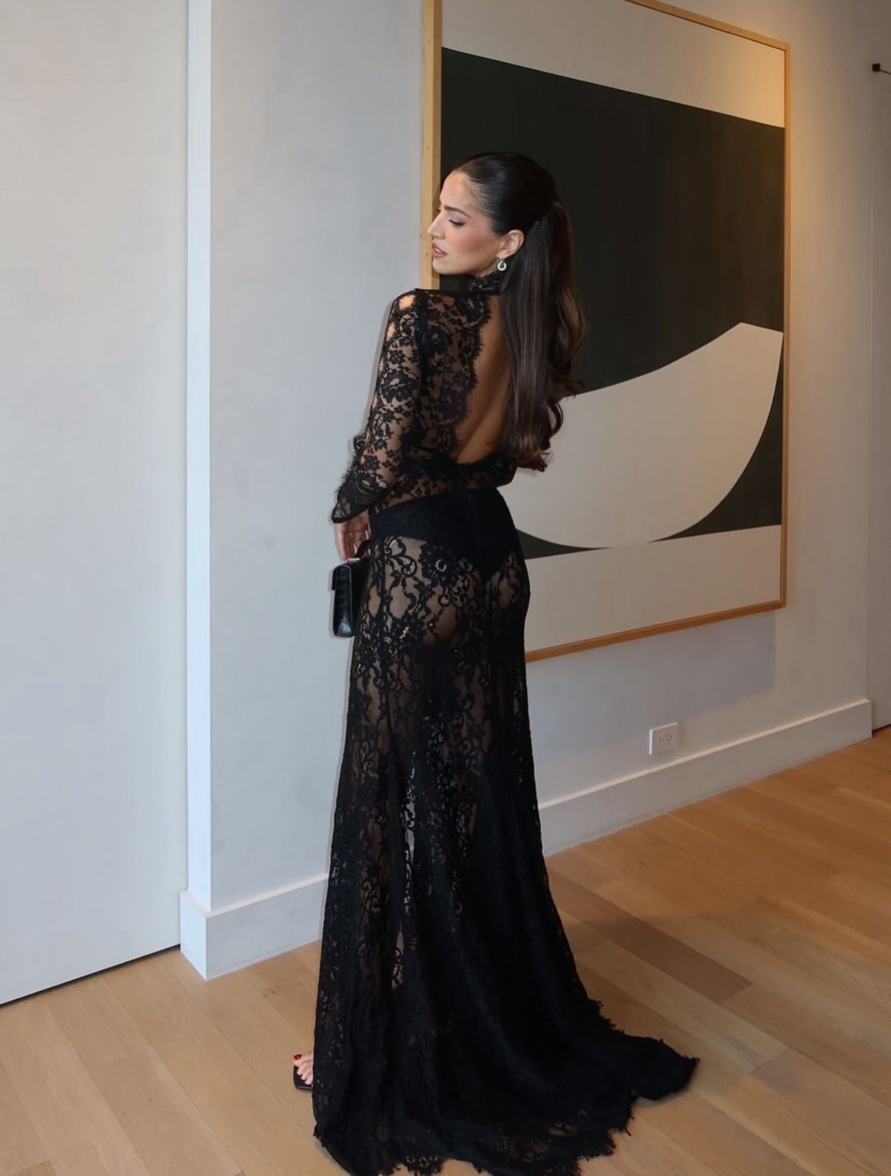 Midi Lace Gown