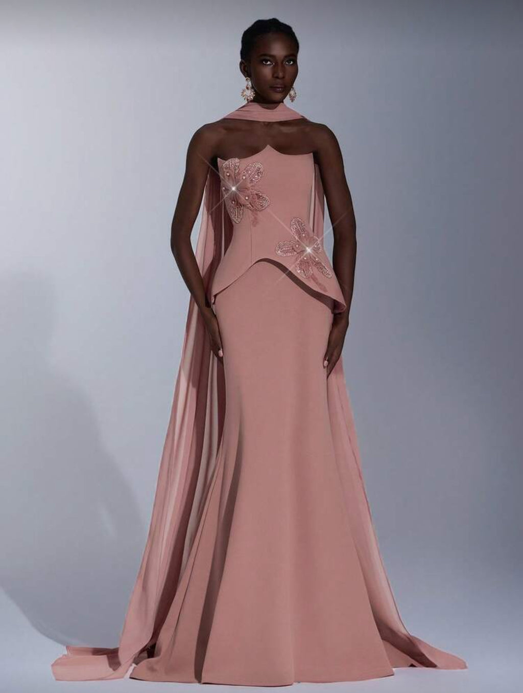 Eli Lotus Root Pink Gown