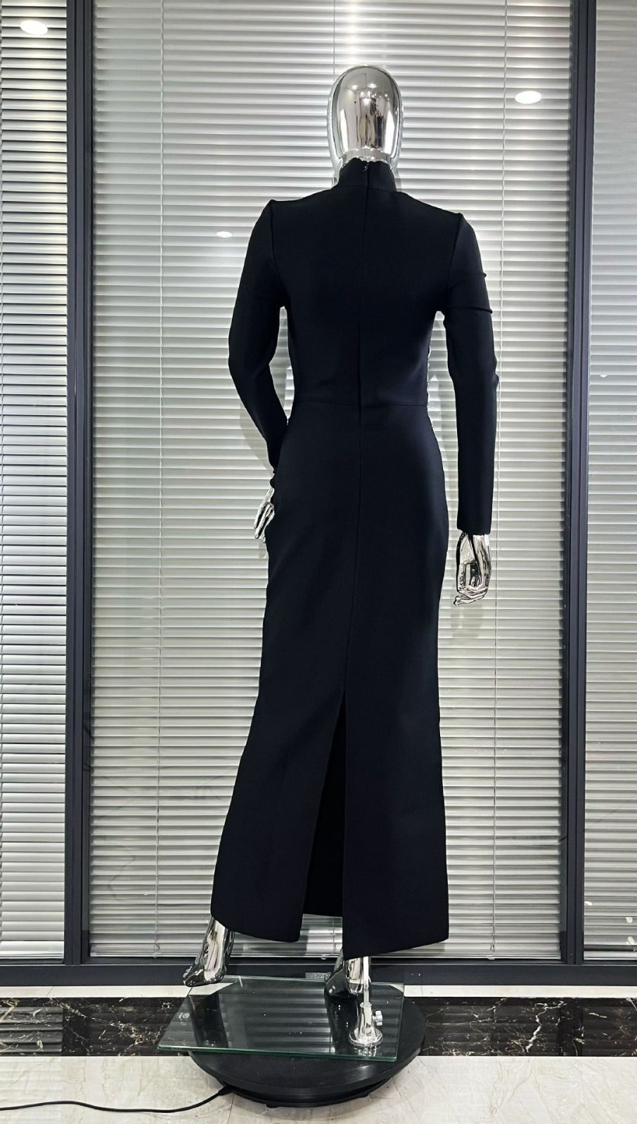 Ludovia Diamante Embellished Maxi Dress