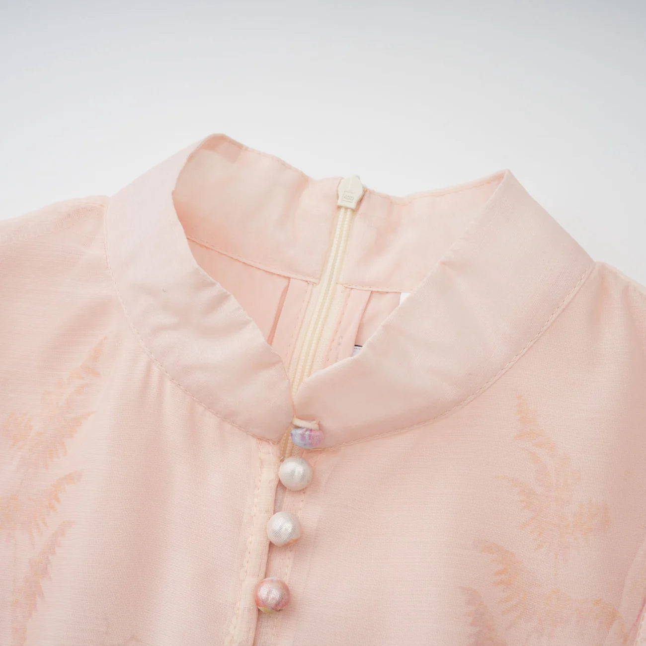 ZIMMERMAN Aya Pink Godet Floral Mini Dress