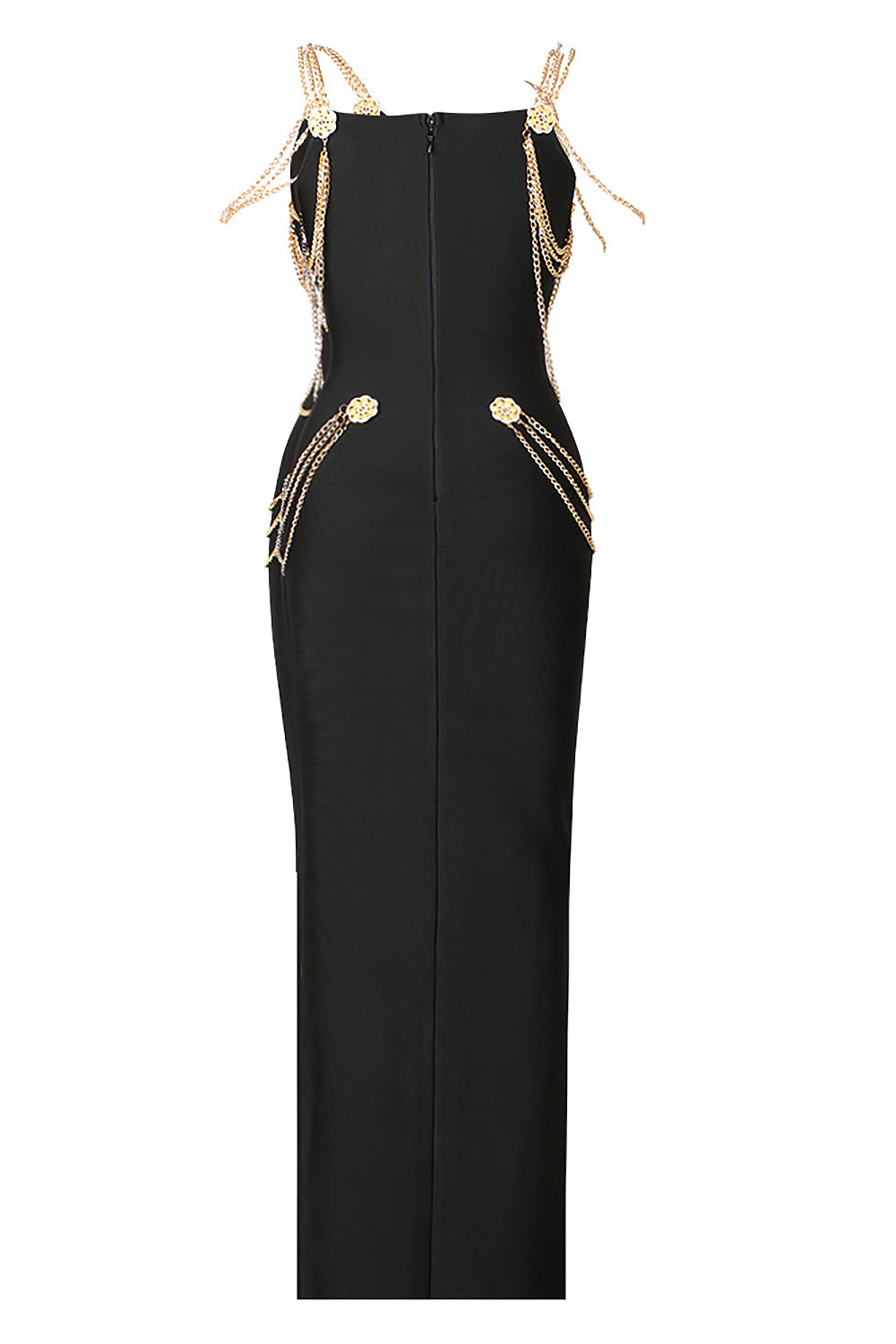 Spring Haute Couture Chain-Embellished Dress