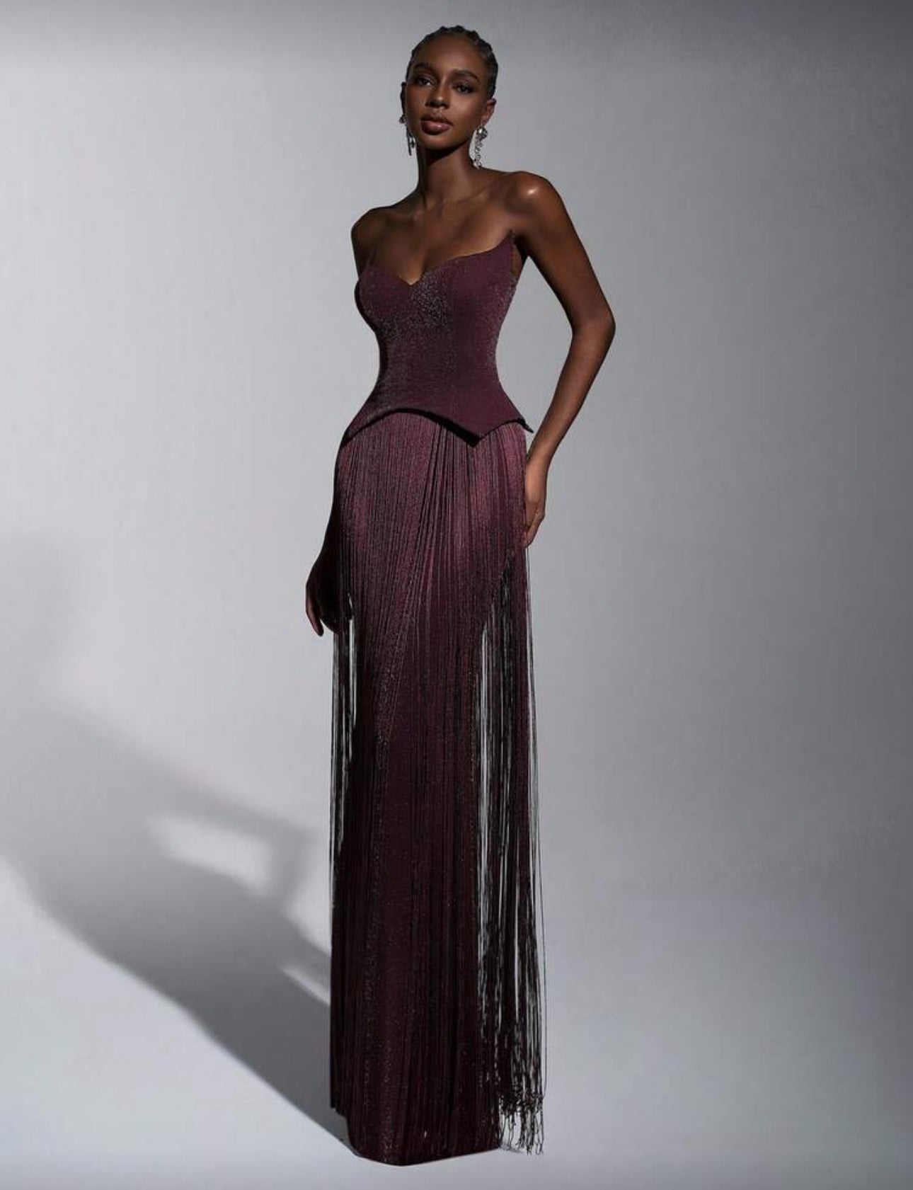 Eli Elegant Sexy Knit Glitter Bodycon Dress