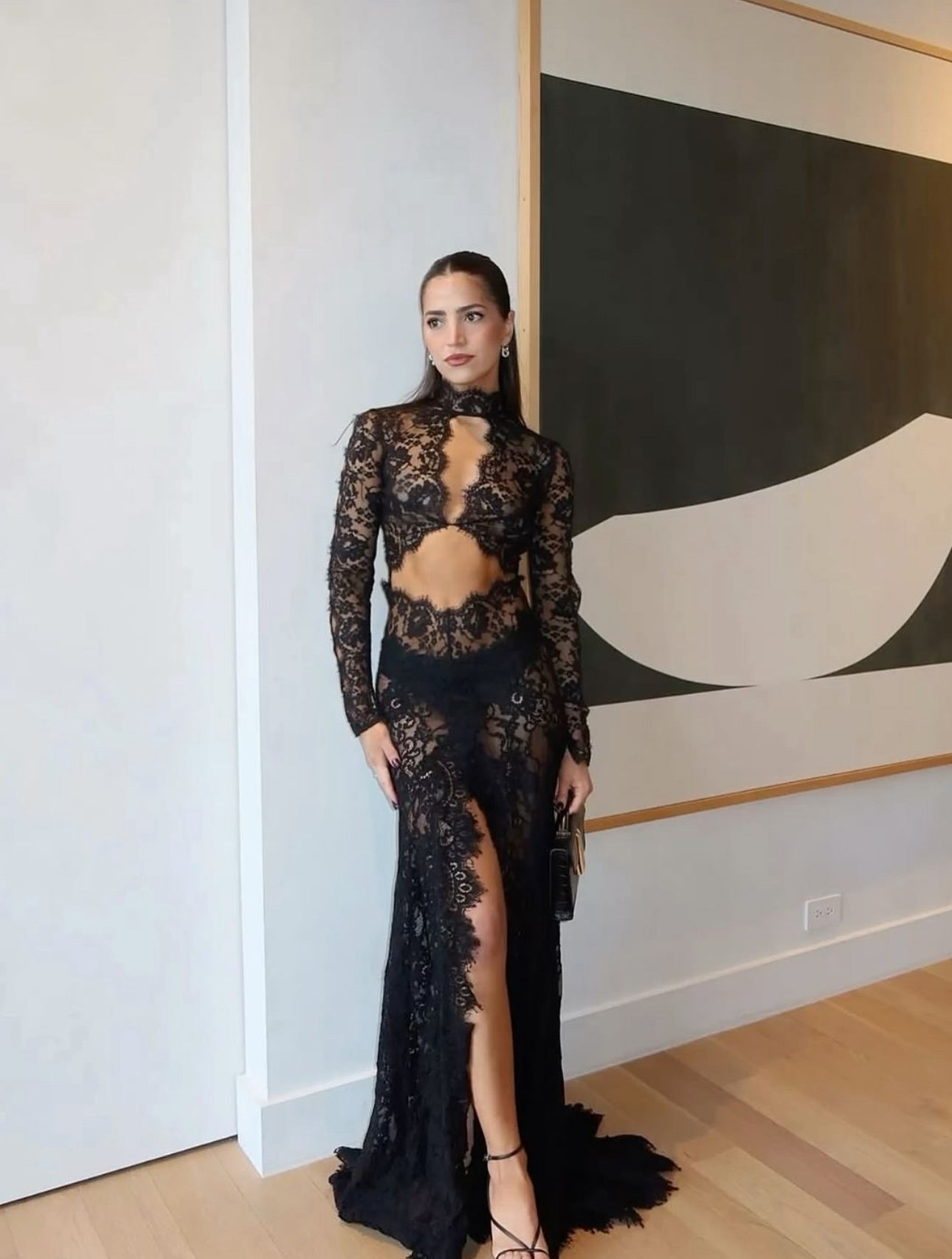Midi Lace Gown