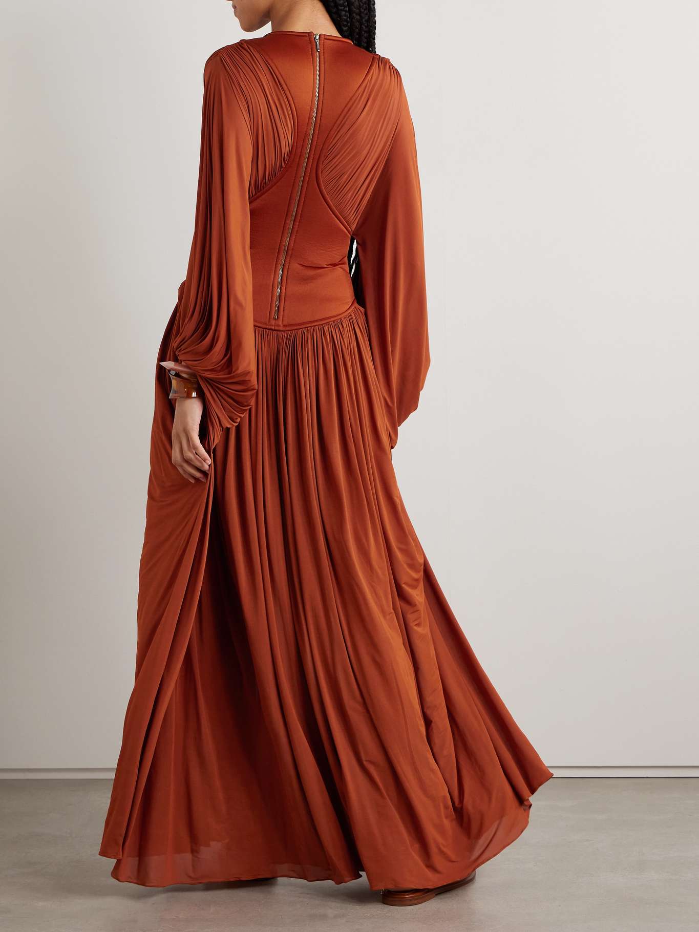Batwing Illuminated Maxi Dress