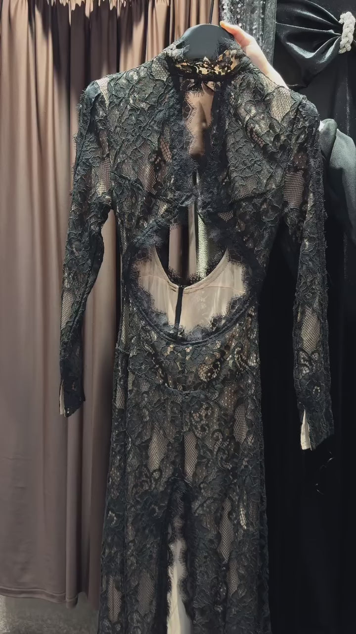 Midi Lace Gown